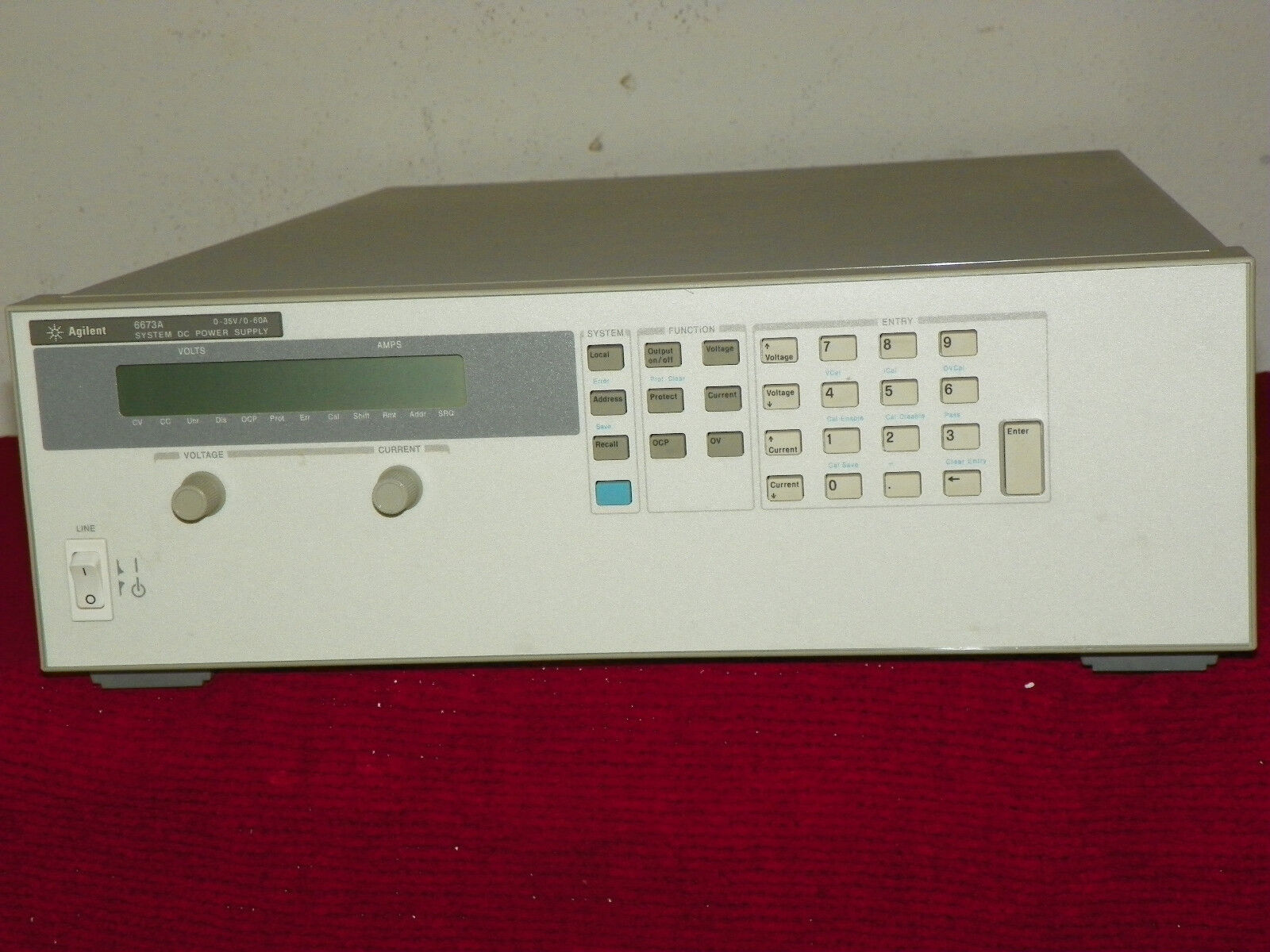 Agilent / HP 6673A DC Power Supply: 35V, 60A, 2100W Agilent / HP 6673A DC Power Supply: 35V, 60A, 2100W